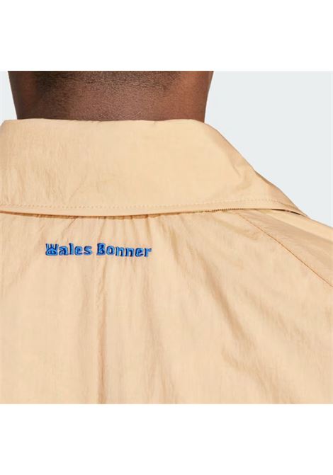 Beige reversible mac jacket Adida by Wales Bonner - unisex ADIDAS BY WALES BONNER | IW3600BGWHTBLKGRN